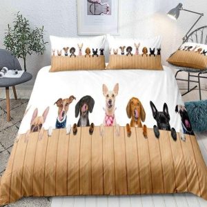 Cute Dogs Bedding Set - Beddingify